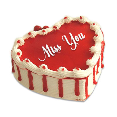 "Love Heart Cake - 1kg - Click here to View more details about this Product